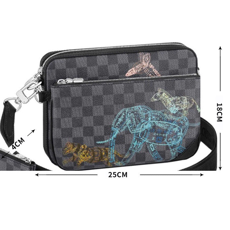 Loui Vuitton Messenger Trio Bag