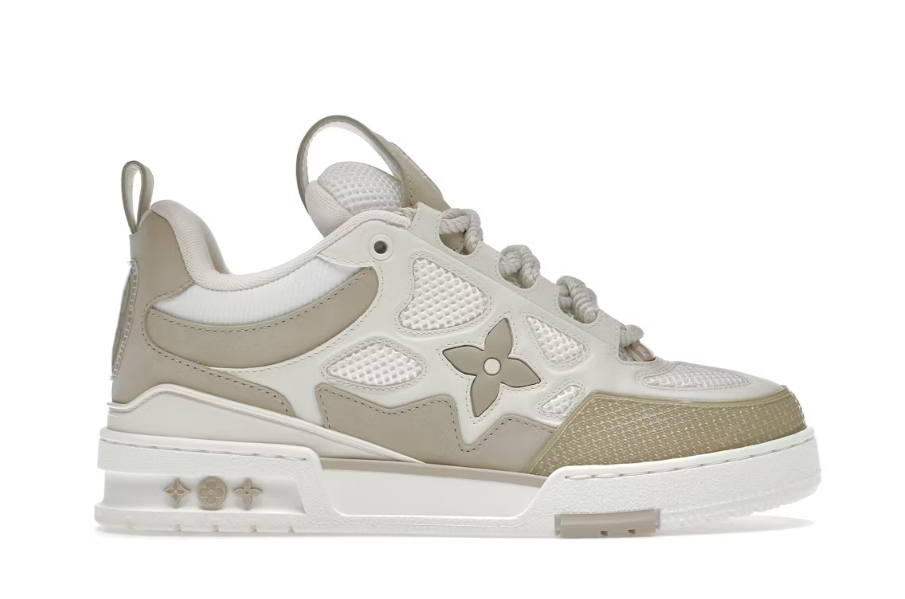 Louis Vuitton Beige And White Skate